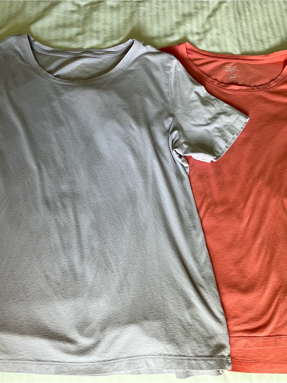 Women's Short Sleeve Tee - Light Purple & Coral - Member’sMark XL
